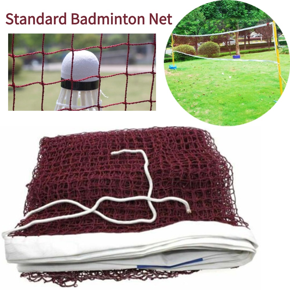 Badminton Shuttlecock - شبكة تنس الريشة القياسية للتدريب الرياضي،