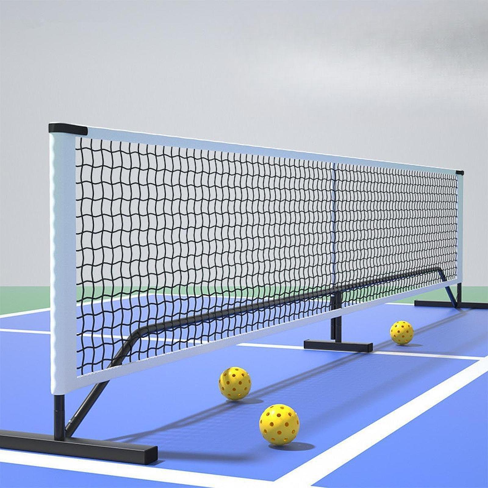 شبكة كرة المخلل المحمولة 6.7 م - مراجعة Badminton Bwf وسعره