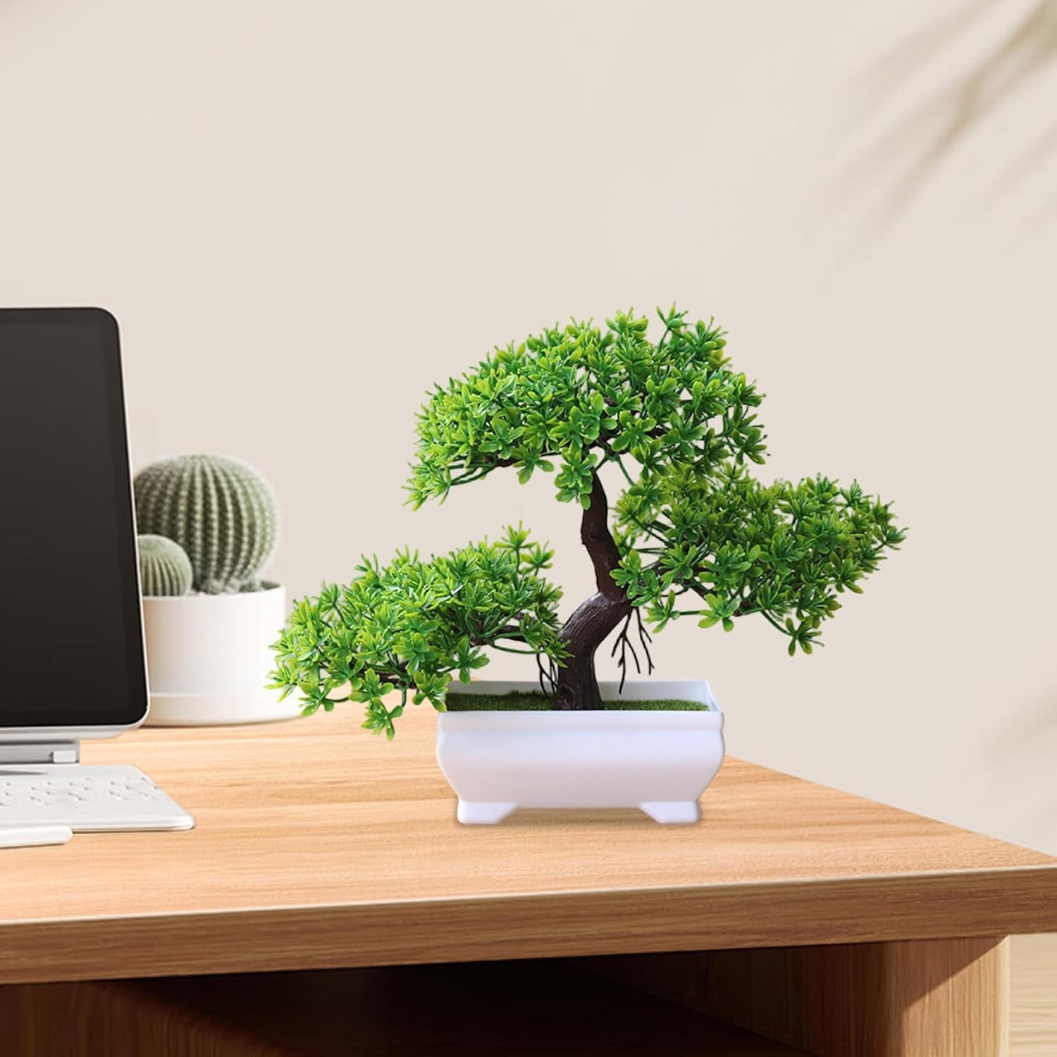 1/2 قطعة شجرة بونساي اصطناعية، - مراجعة Badminton Live وسعره